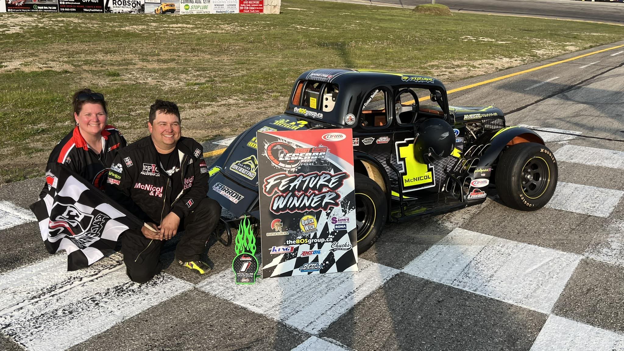 Kenny McNicol Opens Season With Win At Full Throttle Speedway (2023 Race 1 Results)