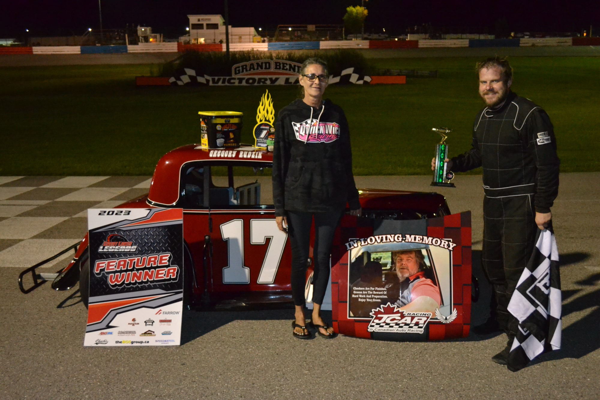 Greg Rudzik Triumphs At Grand Bend Speedway (Race 7 Results)