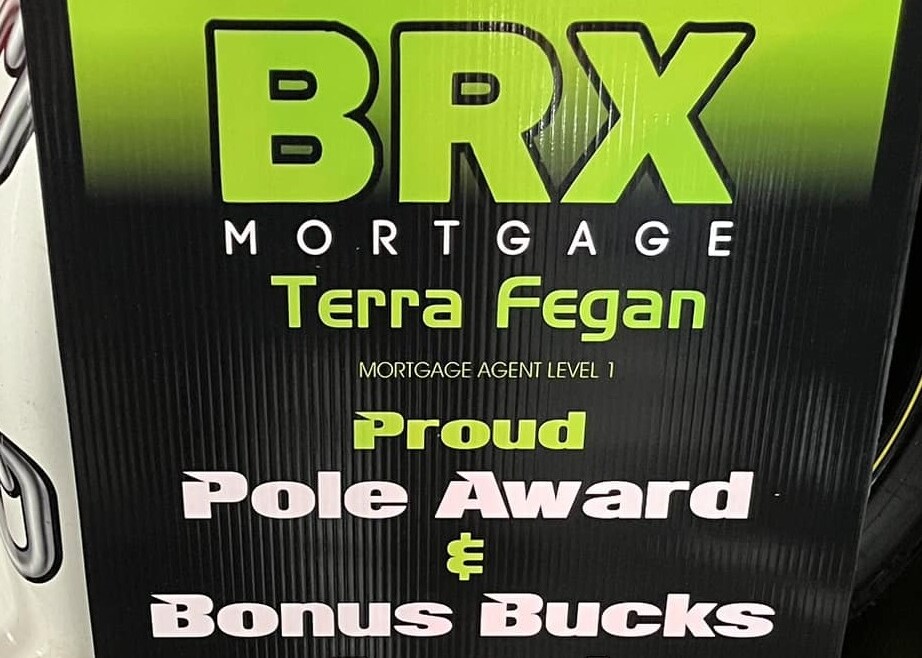BRX Mortgage Sponsoring Pole and Bonus Bucks Award