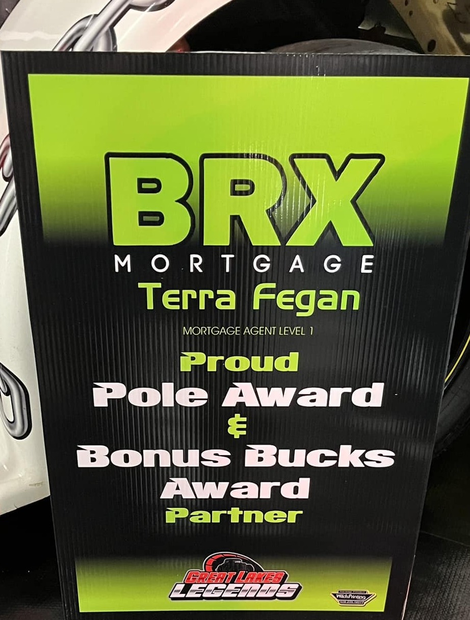 BRX Mortgage Sponsoring Pole and Bonus Bucks Award