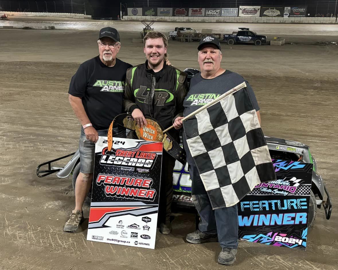 Austin Arnel Wins on the Dirt at Buxton Speedway (Race 11 Results)