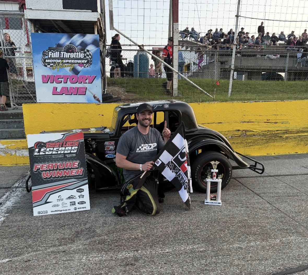 Matt Boyes Takes Checkered Flag at Full Throttle (Race 2 Results)