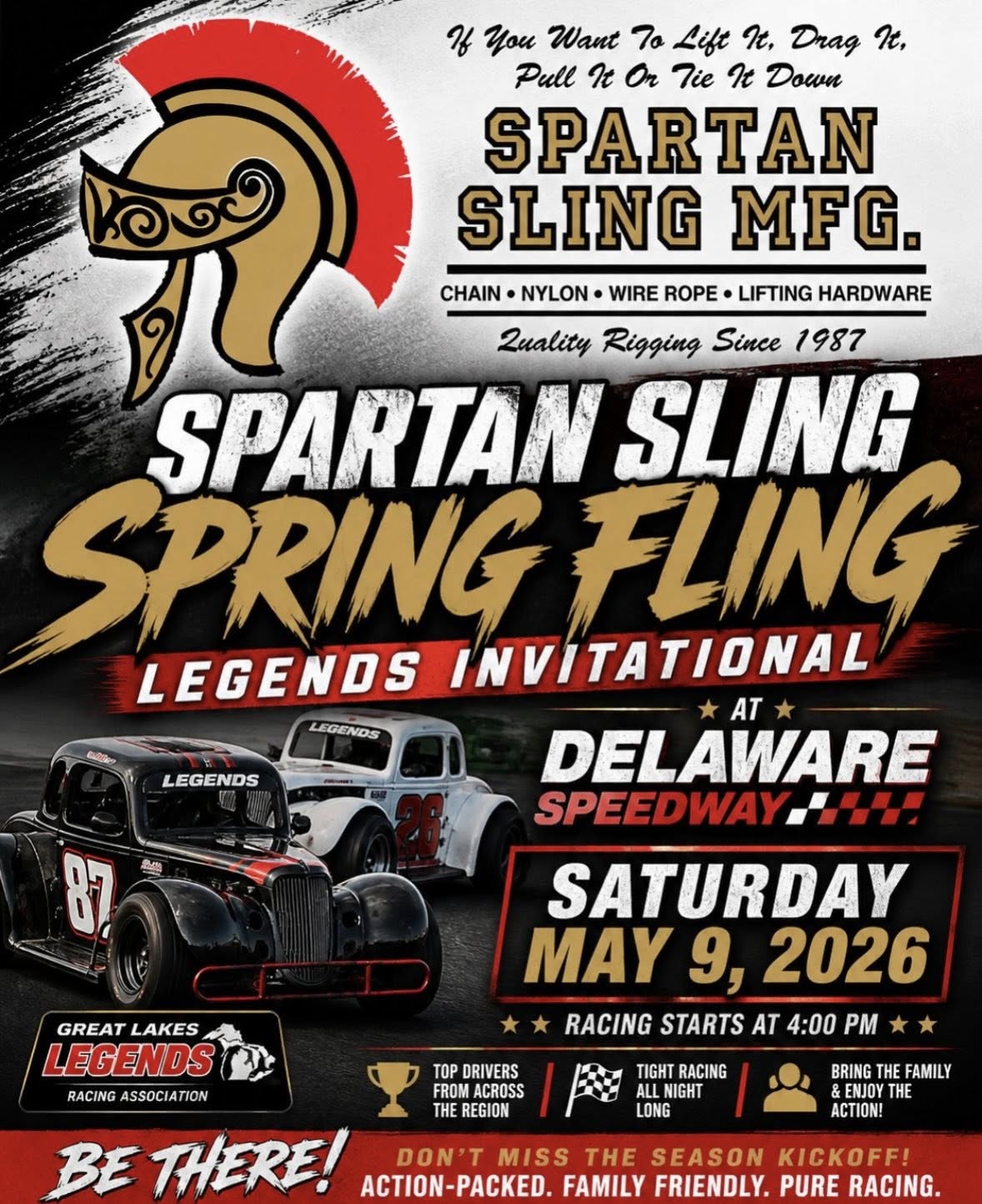 2026 Legends Invitational Itinerary and Race Day Info